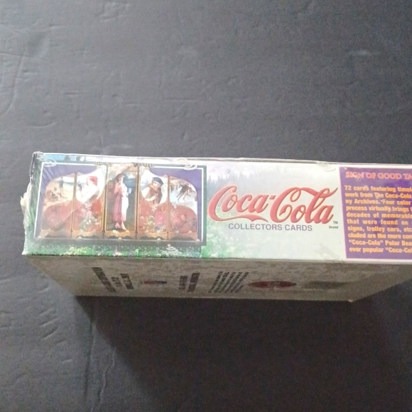 Coca Cola Coke Sign of Good Taste Trading Card Box 36 Packs Collect-a-Card 1996 - Picture 2 of 5